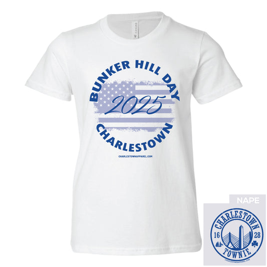 Charlestown Bunker Hill Day 2025 YOUTH Tee