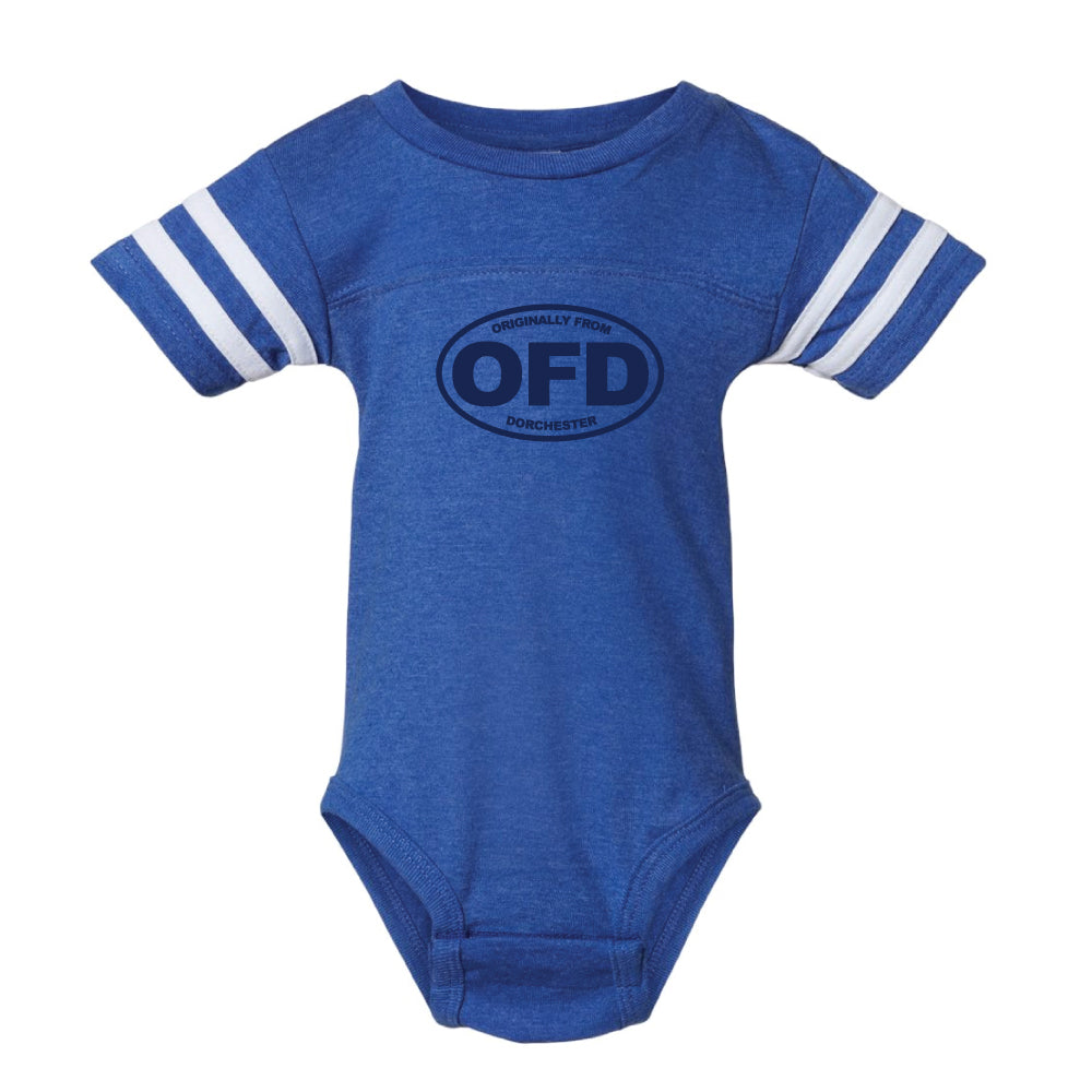 OFD Vintage Football Onesie