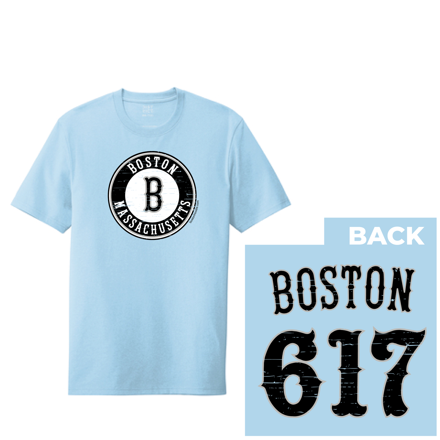 Boston 617 Tee My City Gear
