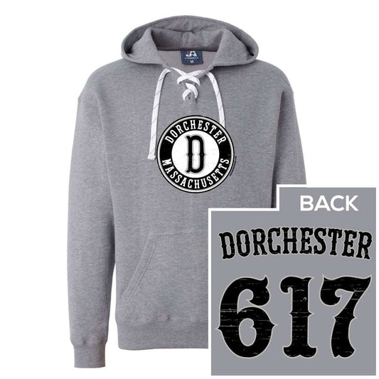Dorchester 617 Hockey Lace Hoodie My City Gear