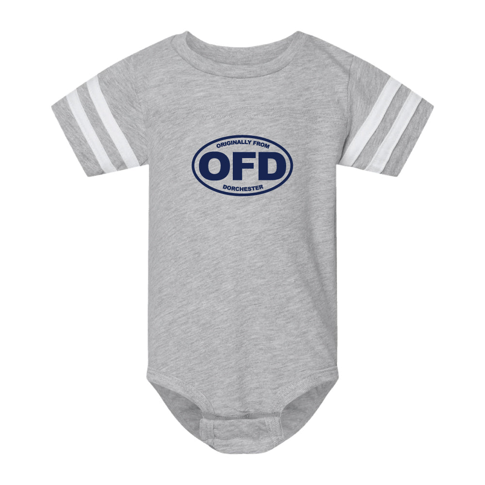 OFD Vintage Football Onesie